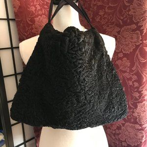 Muff of astrakhan - vintage